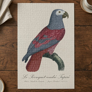 African Grey Parrot Red Factor Psittacus Erithacus Jigsaw Puzzle