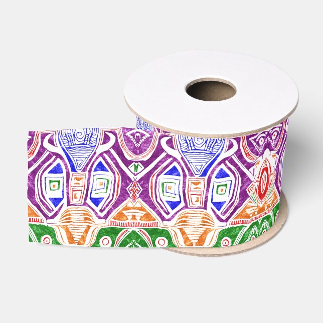 African Grosgrain Ribbon (Spool)