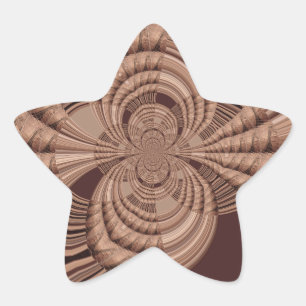 African Hakuna Matata Fractal Art Print/Graphic Star Sticker