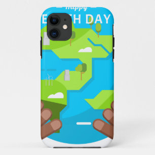 african happy Earth Day iPhone 11 Case