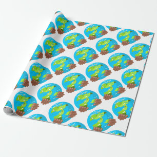 african happy Earth Day Wrapping Paper