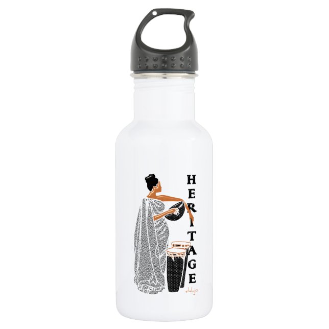 AFRICAN Heritage 532 Ml Water Bottle (Front)