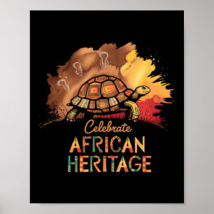 African Heritage Kwanzaa Black History Month  Poster