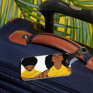 AFRICAN Heritage Luggage Tag