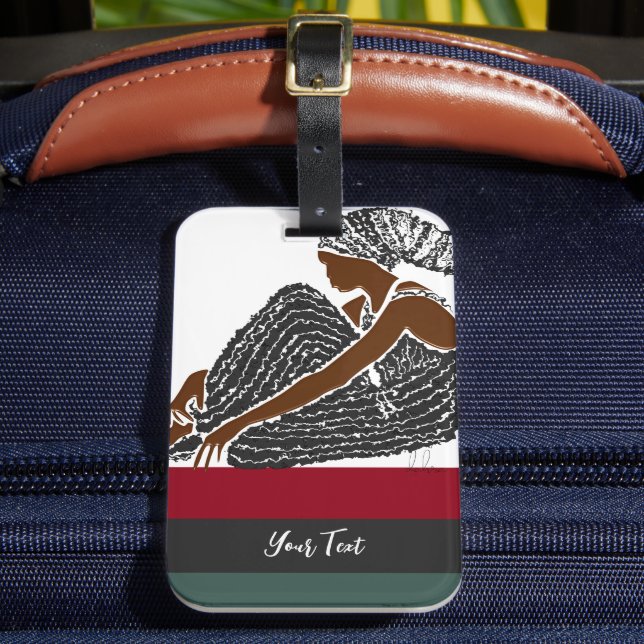 AFRICAN Heritage Luggage Tag (Front Insitu 2)