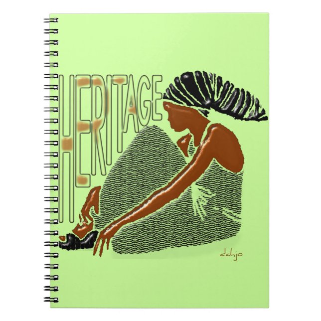 AFRICAN Heritage Notebook (Front)