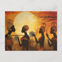 African Heritage Postcard
