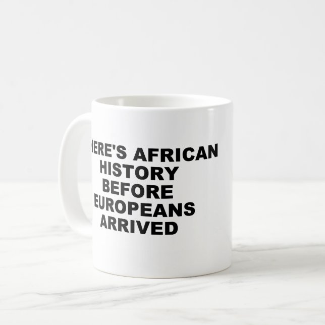 African History Mug (Front Left)