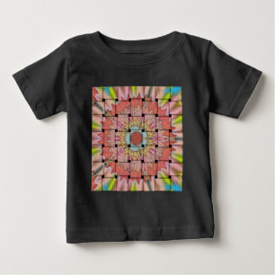 African-Inspired Art Print– Geometric Woven Design Baby T-Shirt