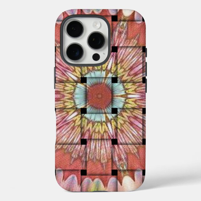 African-Inspired Art Print– Geometric Woven Design Case-Mate iPhone Case (Back)