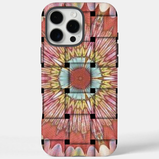 African-Inspired Art Print– Geometric Woven Design Case-Mate iPhone Case (Back)
