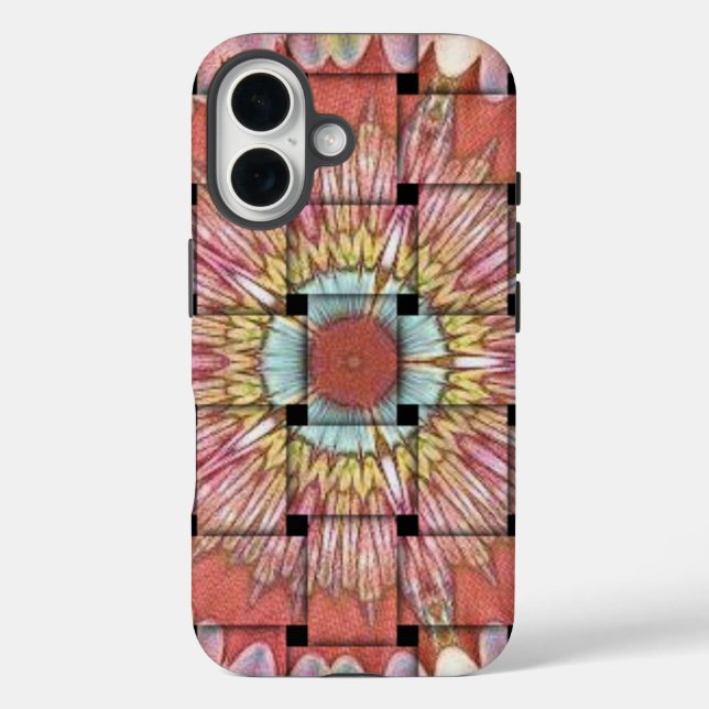 African-Inspired Art Print– Geometric Woven Design Case-Mate iPhone Case (Back)