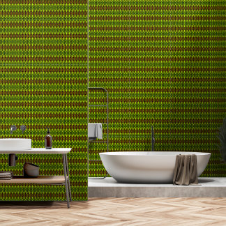 African Inspired Geometric Wallpaper