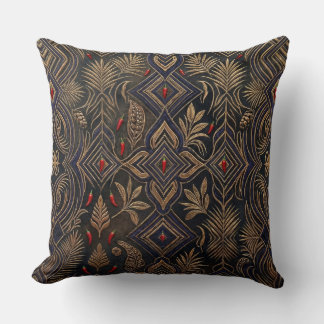 African Inspired Throw Pillow
