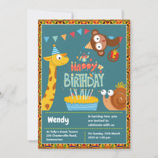 African Invitations Series