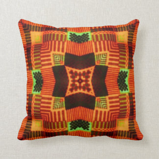 African Kente Pattern #4 Throw Pillow