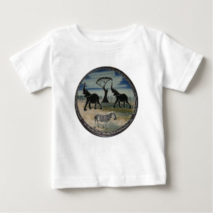 African Kenya Beautiful Wildlife Baby T-Shirt
