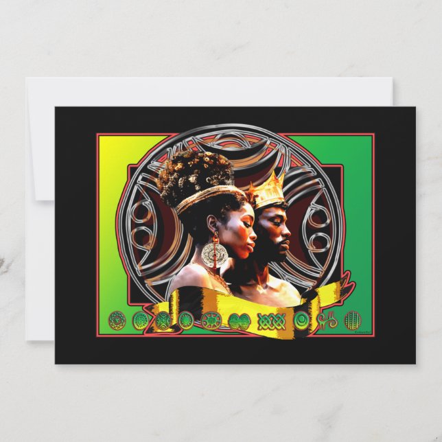 African King and Queen (Front)