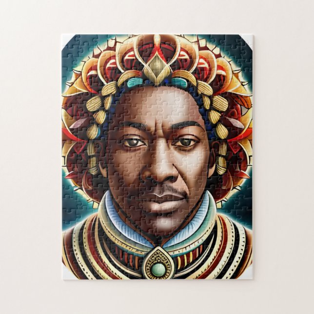 African King Jigsaw Puzzle (Vertical)