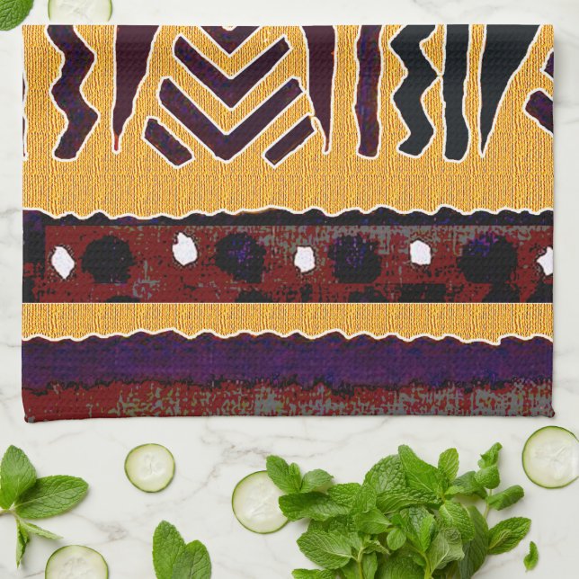 African Kitchen Towel (Folded)