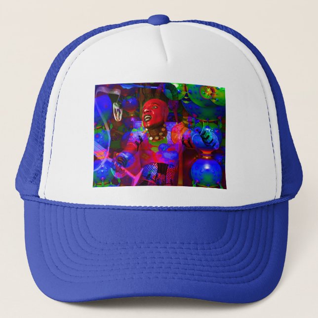 African Knight Trucker Hat (Front)