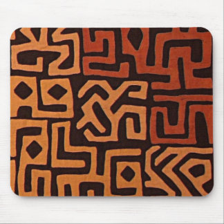 African Kuba Cloth Mousepad