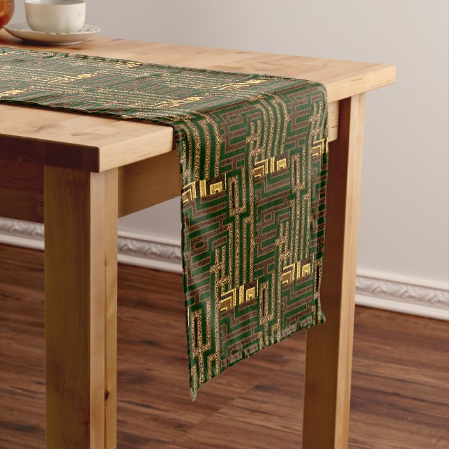 African Kuba Cloth Print (In Situ)