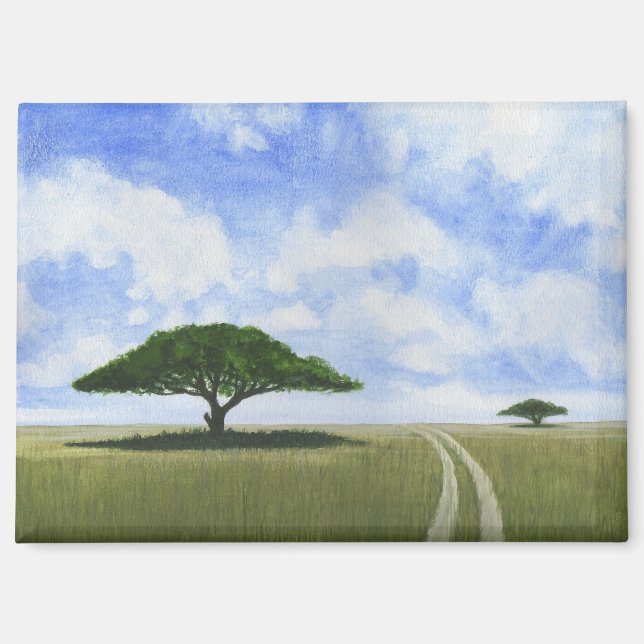 African Landscape Magnet (Front)