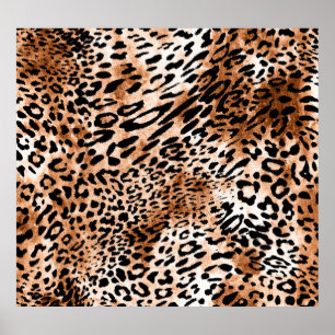 African Leopard Print Seamless