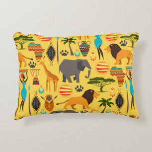 African lifestyle accent pillow