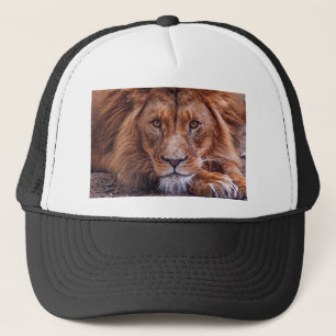 African Lion Trucker Hat