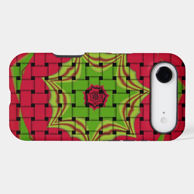 African Lovely Woven red design (Back (Horizontal))