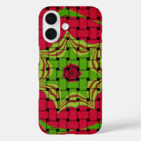 African Lovely Woven red design