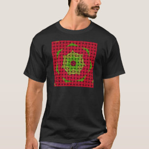 African Lovely Woven red design T-Shirt