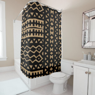 African Majesty • Afrocentric Geometric Shower