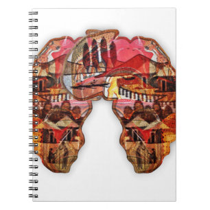 African Map: Celebrate the Season with Culture Notebook