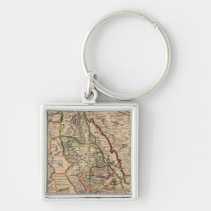 African map keychain