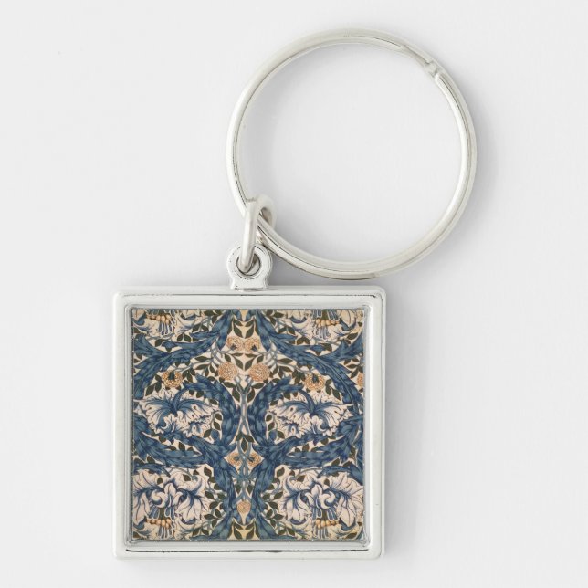 African Marigold' design, 1876 Keychain (Front)