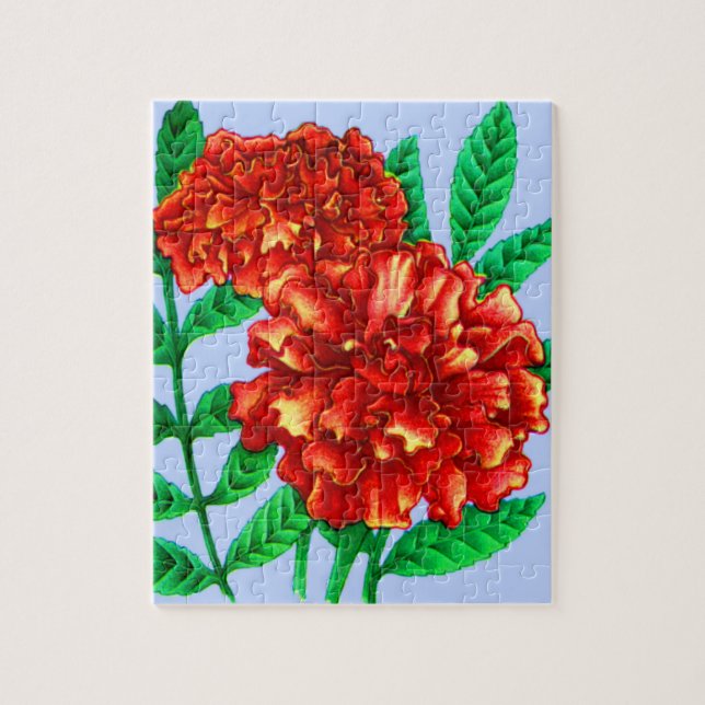 African marigolds jigsaw puzzle (Vertical)
