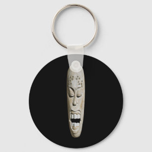 African Mask Keychain