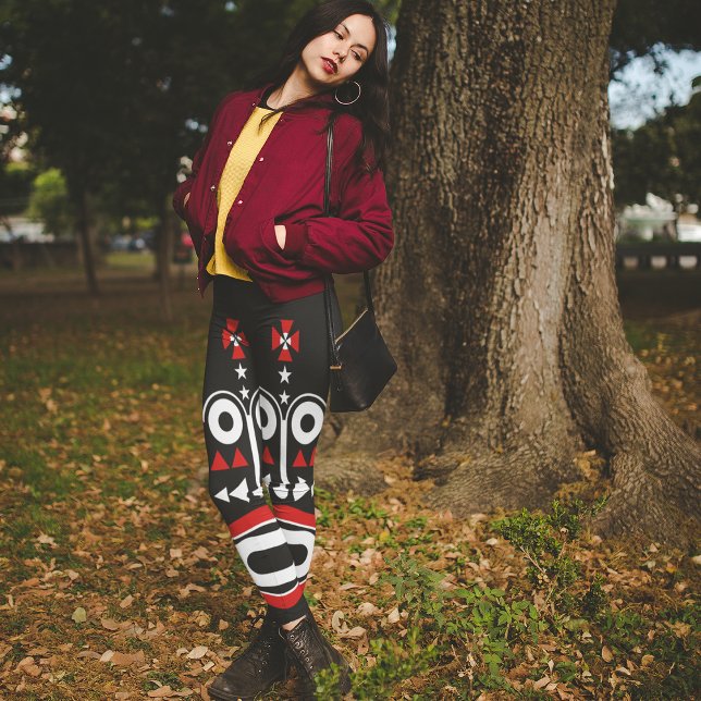 African mask leggings (Creator Uploaded)