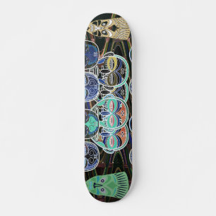 African Masks V1 Skateboard