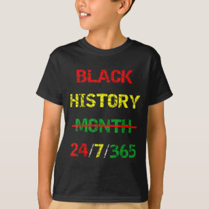 African Melanin Black History Month 247365 Black G T-Shirt