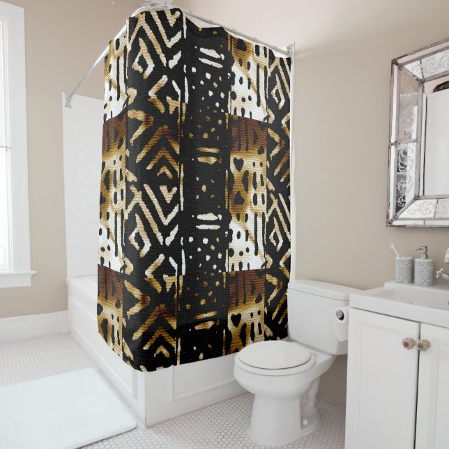 African Mud Cloth Print (In Situ)