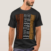 African Mud Cloth Style T-Shirt