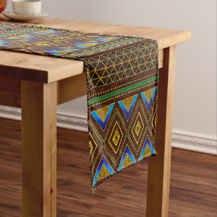 African Mud Cloth Table Runner
