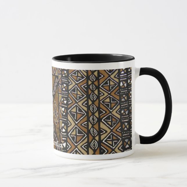 African Mudcloth 002 Mug (Right)