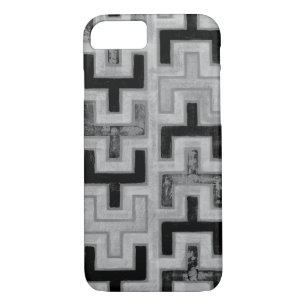African Mudcloth Textile with Geometric Patterns iPhone 8/7 Case