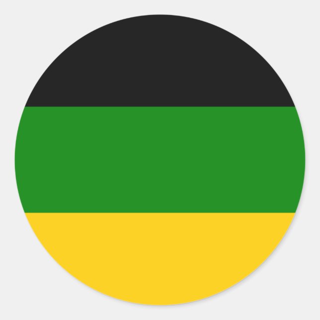 African National Congress ANC South Africa Classic Round Sticker (Front)