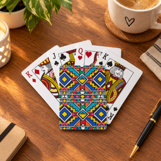 African Ndebele Playing Cards